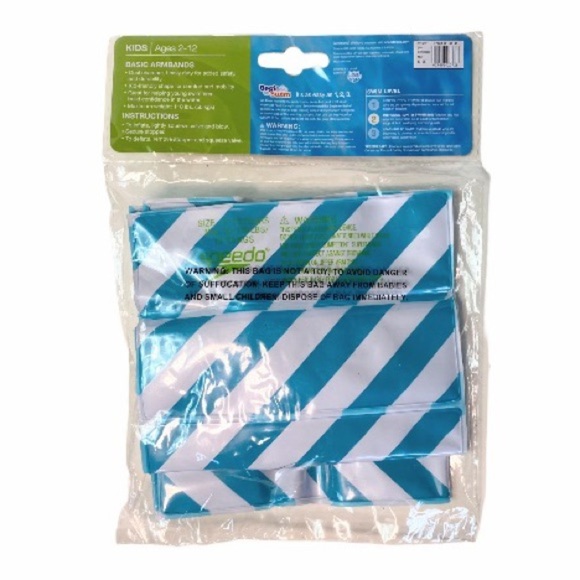 New Seago Swim Goggles, Nose Clips, Ear Plugs & Speedo Arm Bands For Kids - Picture 14 of 16